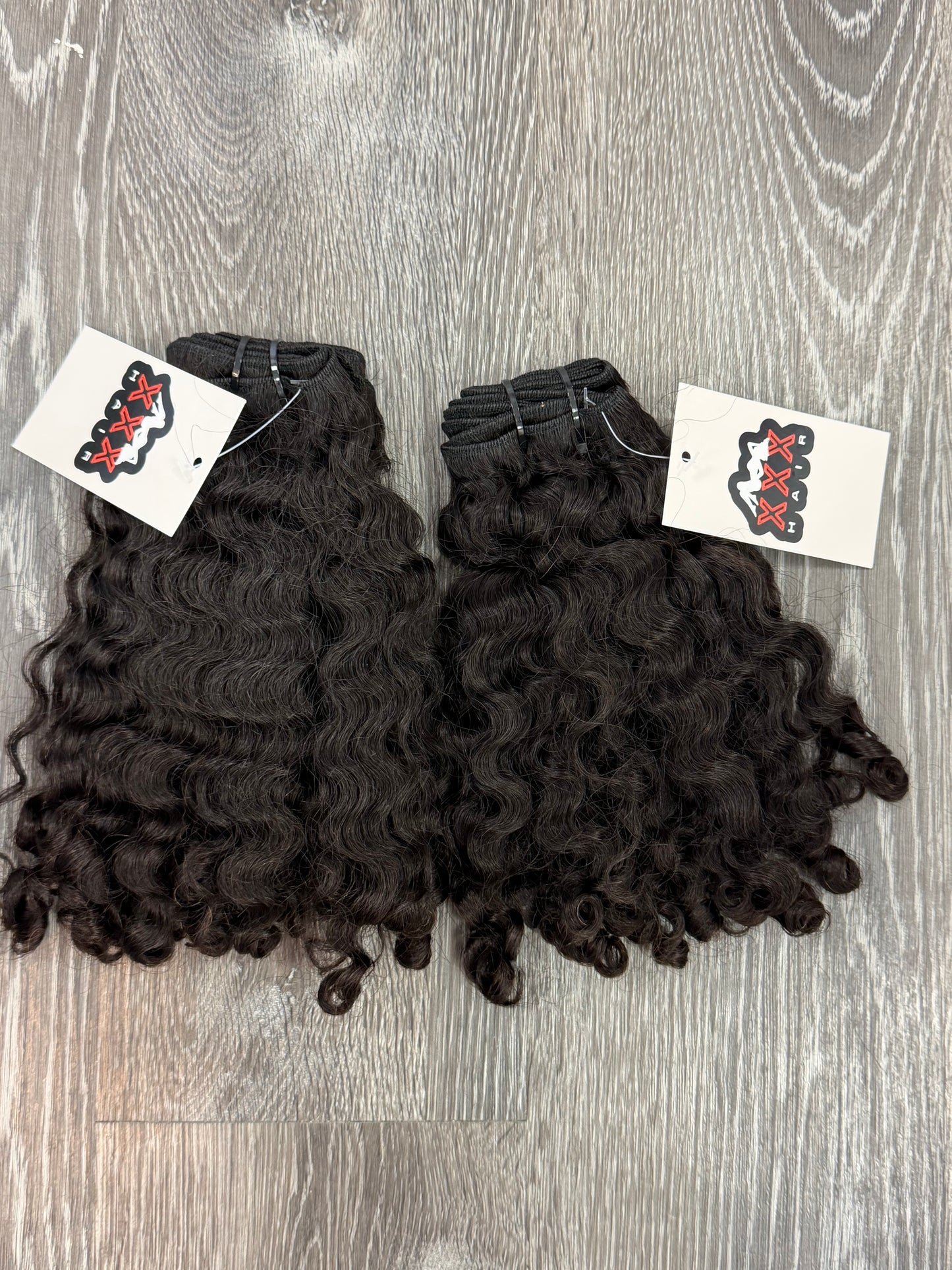2 Bundles Of 12” 12” Raw Burmese Curly Hair Deal