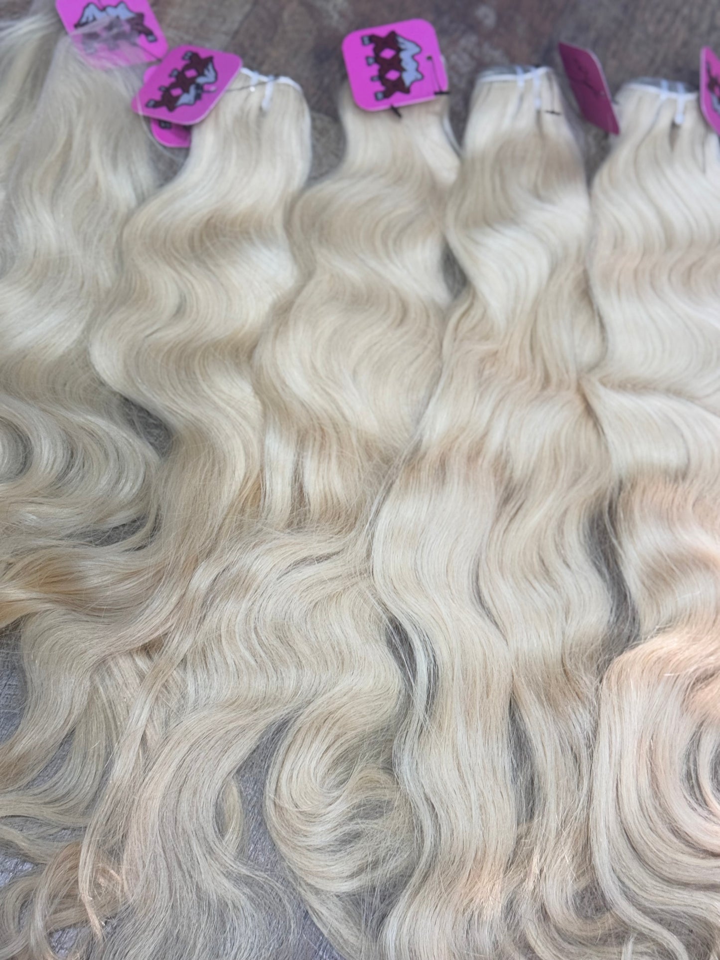 6pcs Raw Cambodian Blonde #613 Hair Bundles Wholesale Deal