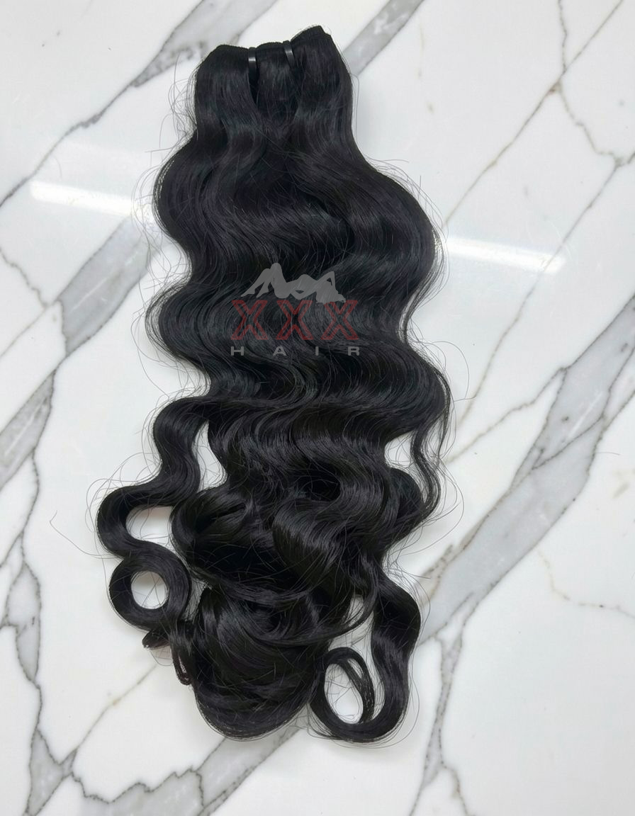 3 Bundles Of Raw South Indian Curly Human Hair Deal 18”20”22”