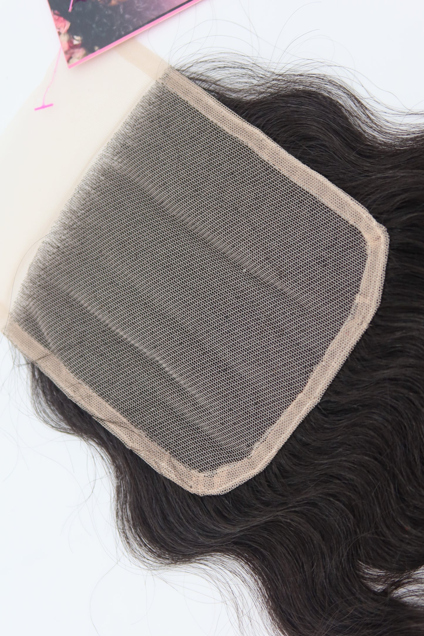 14” Raw Indian 5*5 Human Hair Lace Closure