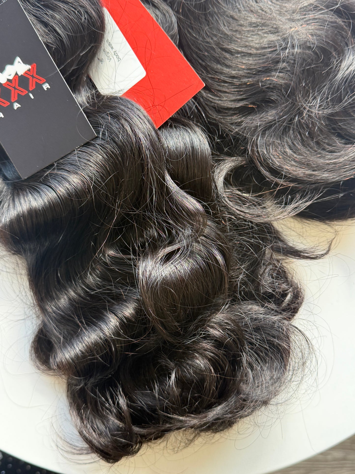 12” Virgin Body Wave Jet Black Hair Bundle