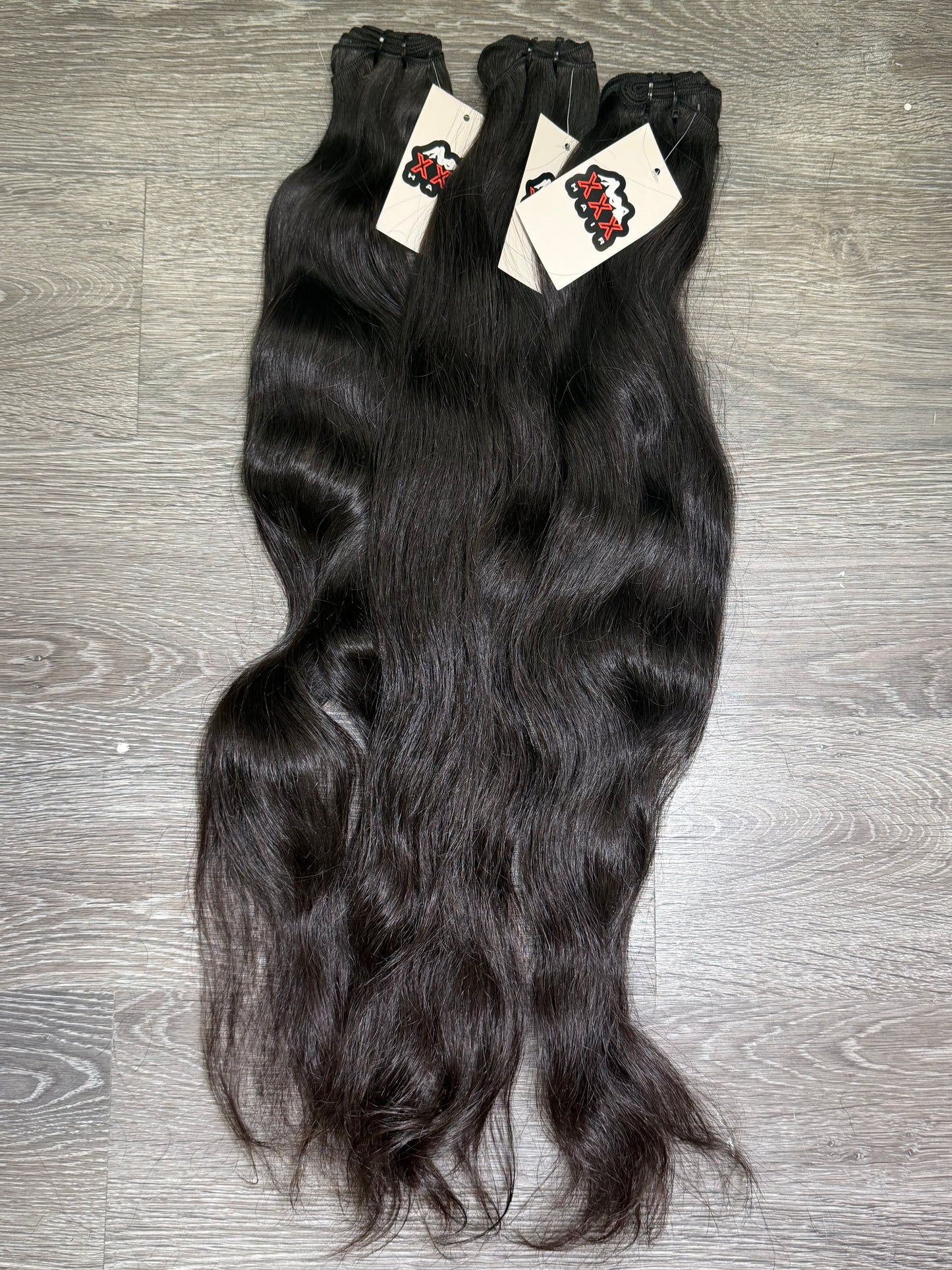3 Bundles Raw Indonesian Single Donor Natural Straight Hair Deal 28”28”28”