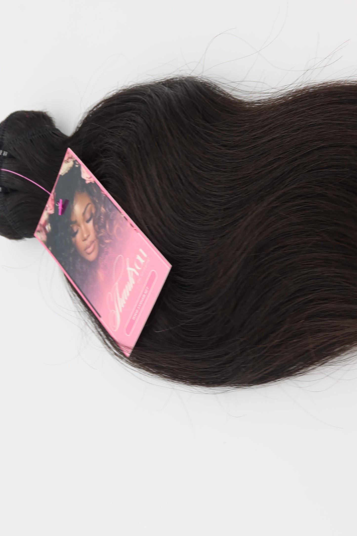 12” Raw Indian Straight Human Hair Bundle