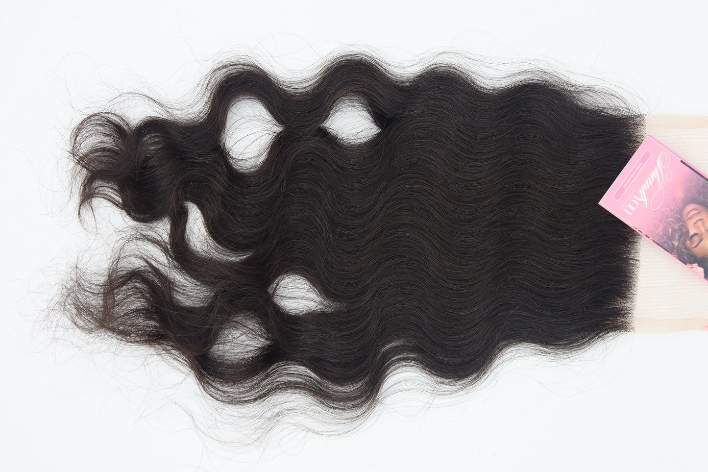 14” Raw Indian 5*5 Human Hair Lace Closure