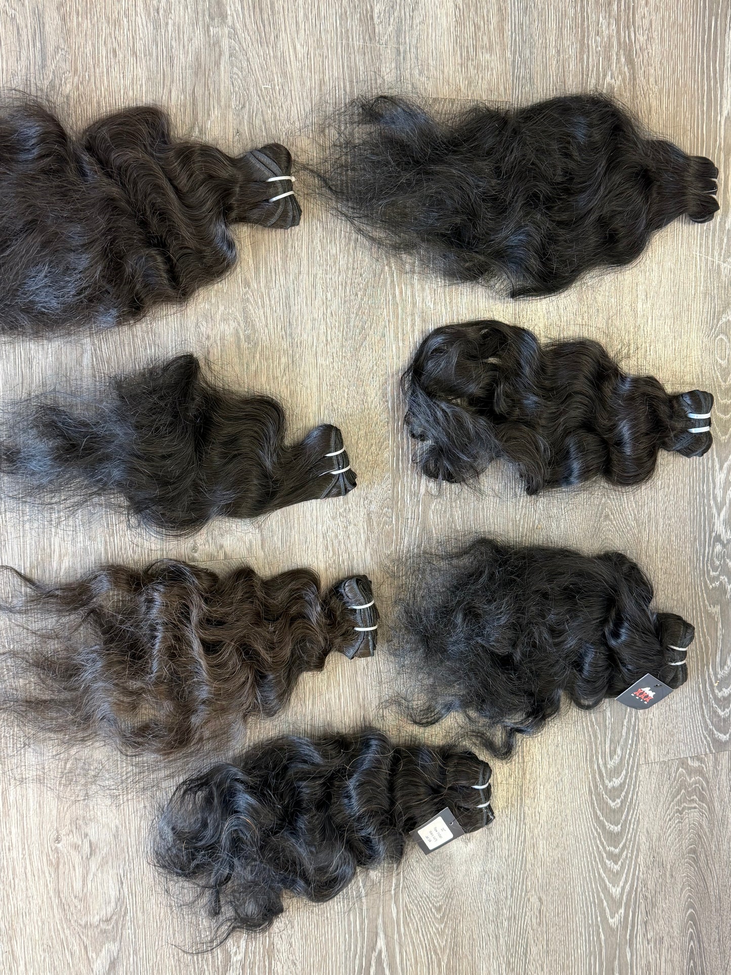 20” Raw Indian Wavy Human Hair Bundle (SALE)