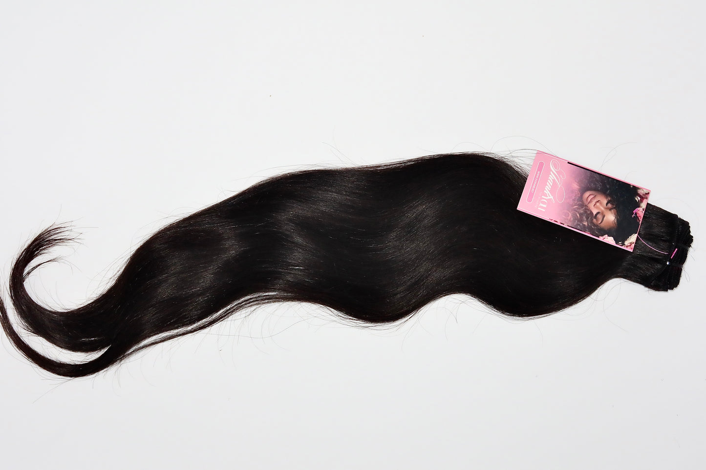 22” Raw Indian Straight Human Hair Bundle