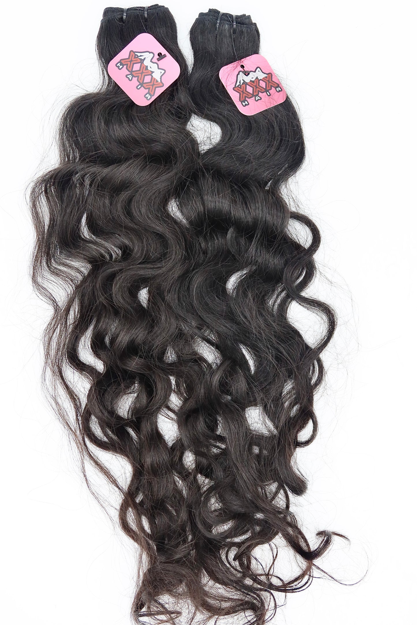 2 Bundles Raw Indian Natural Wave Human Hair Bundle Deal