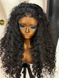 26” Raw Cambodian Curly 6*6 HD Lace Closure Human Hair Wig