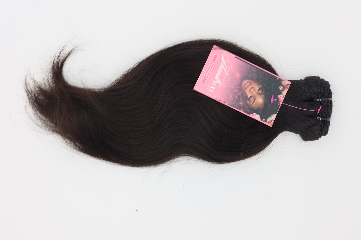 12” Raw Indian Straight Human Hair Bundle
