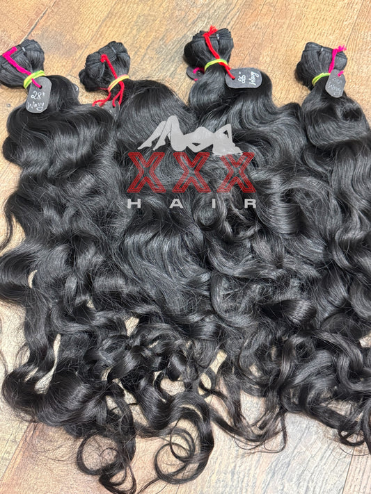 Raw Indian Wavy Hair Bundle