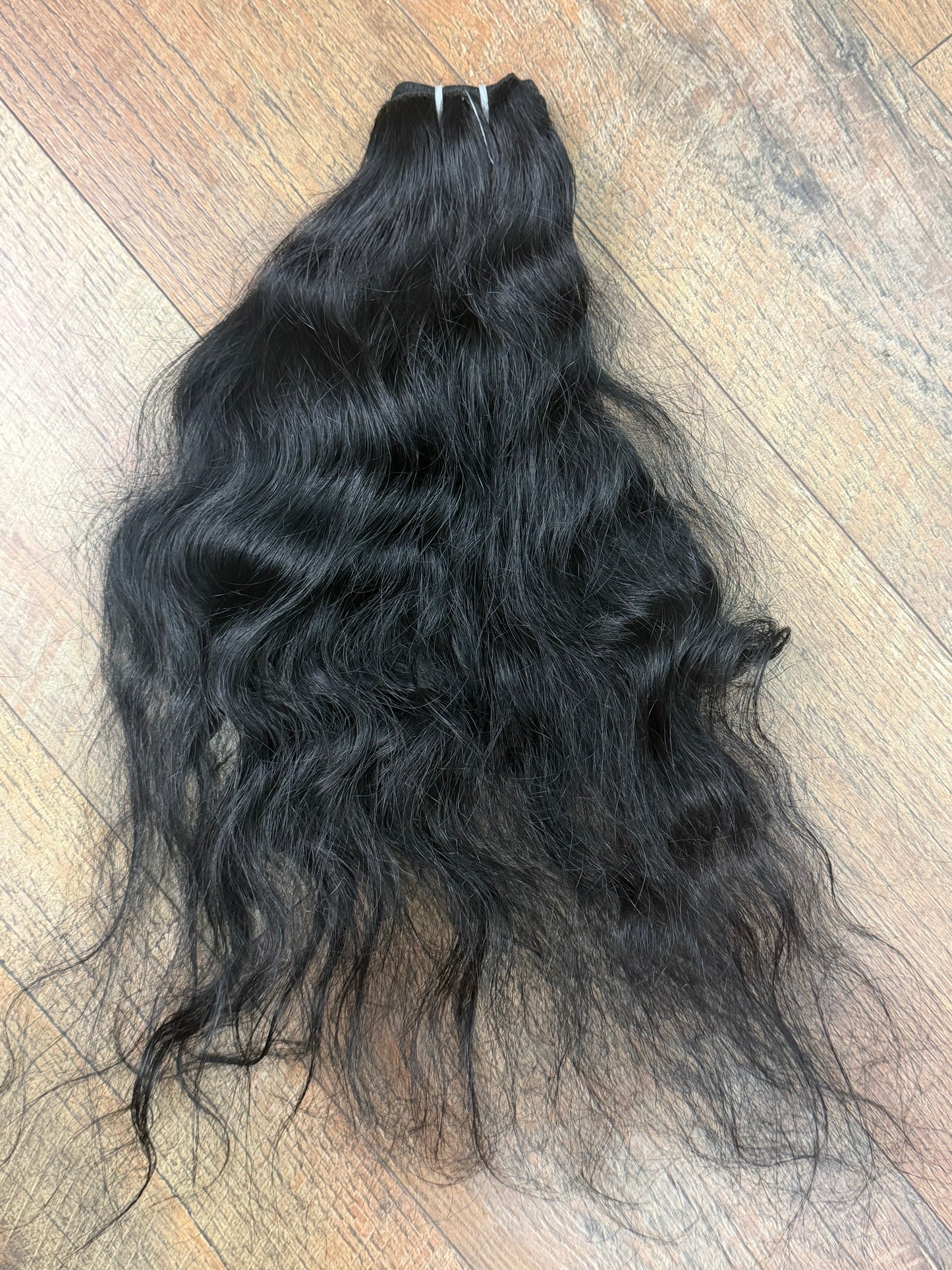 20” Raw Indian Natural Wave Jet Black SALE