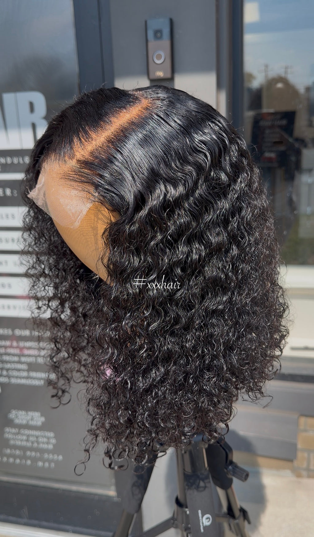 12” Raw Burmese Curly HD 5*5 Lace Closure Human Hair Wig