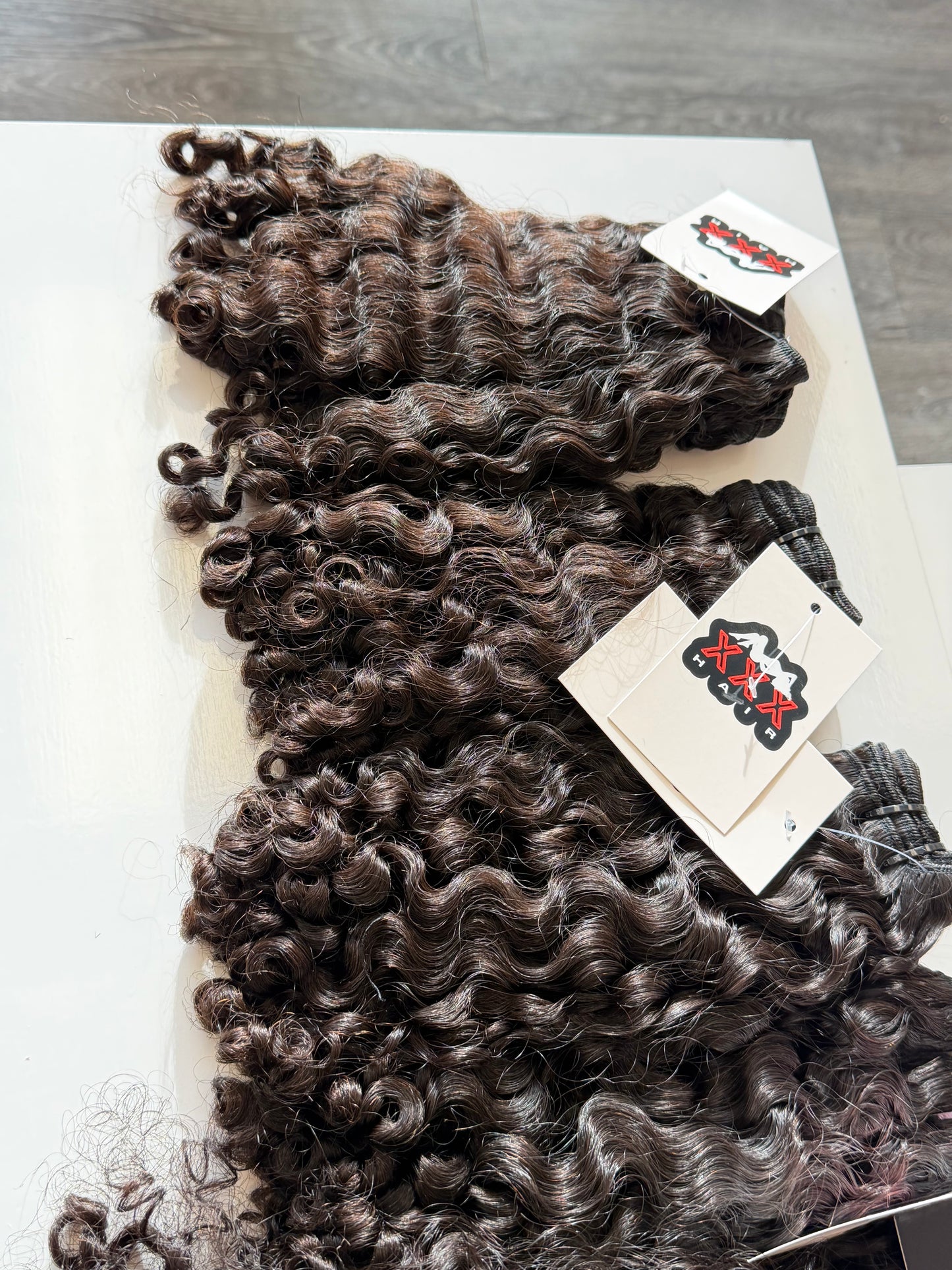 12” Raw Burmese Curly Hair Bundle