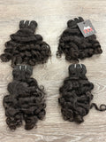 16” Raw South Indian Curly Unprocessed Human Hair Bundle