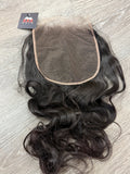 14” Ultra-HD Body Wave 6*6 Natural Color Virgin Human Hair Lace Closure
