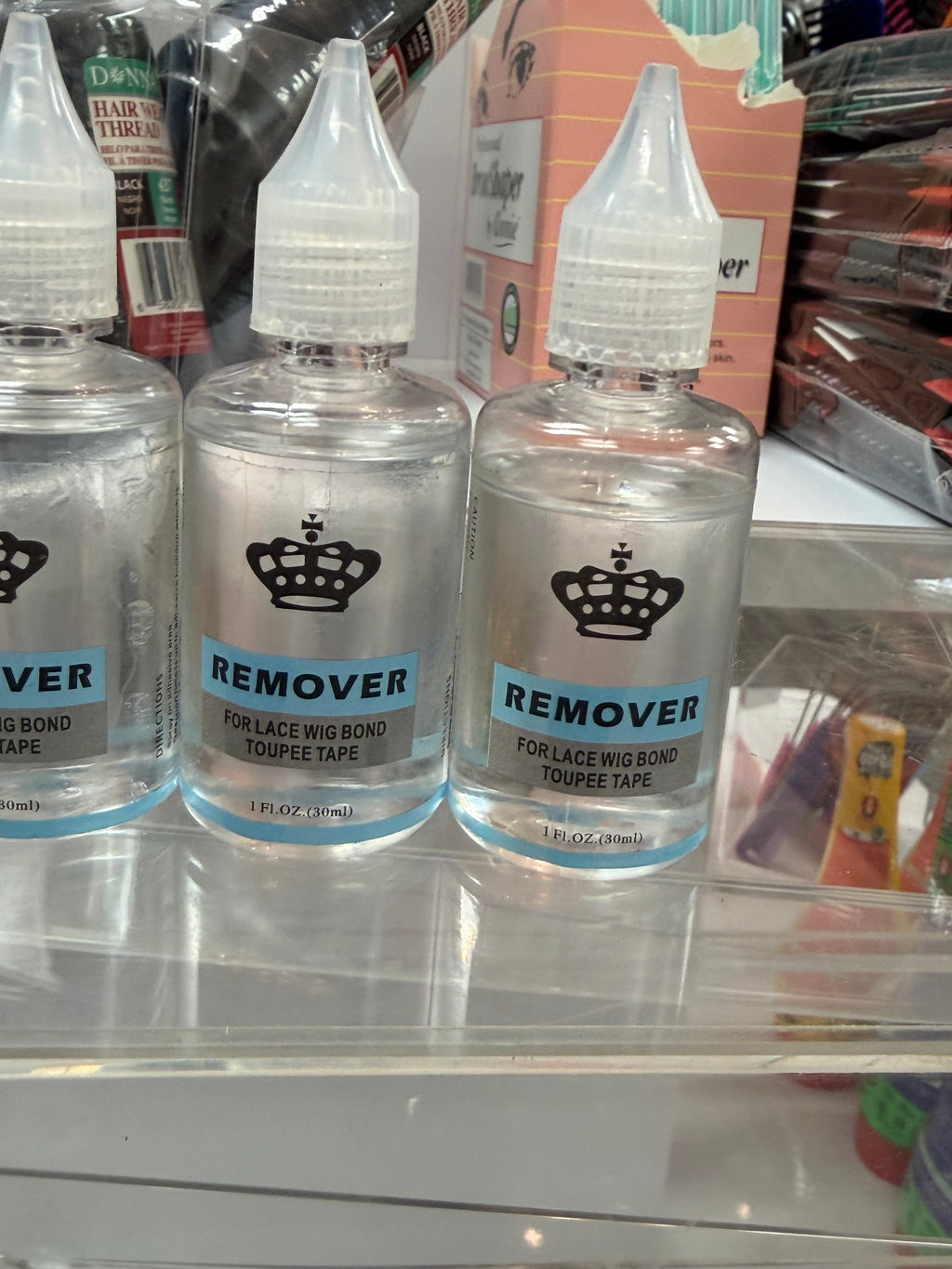 3pcs Wig Toupee Glue Remover