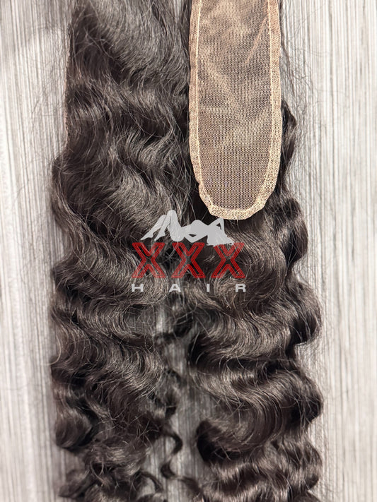 2*6 HD Cambodian Tropical Curl Lace Closure