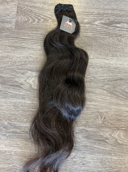 26” Raw Indian Straight Human Hair Bundle (SALE)