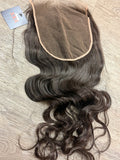 20” Ultra-HD Body Wave 7*7 Natural Color Virgin Human Hair Lace Closure