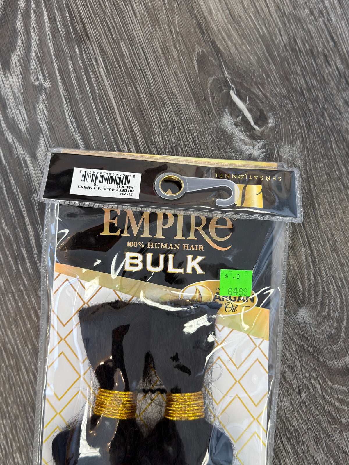 18” Empire Bulk Braiding Hair #1B Boho Braids Deep Wave