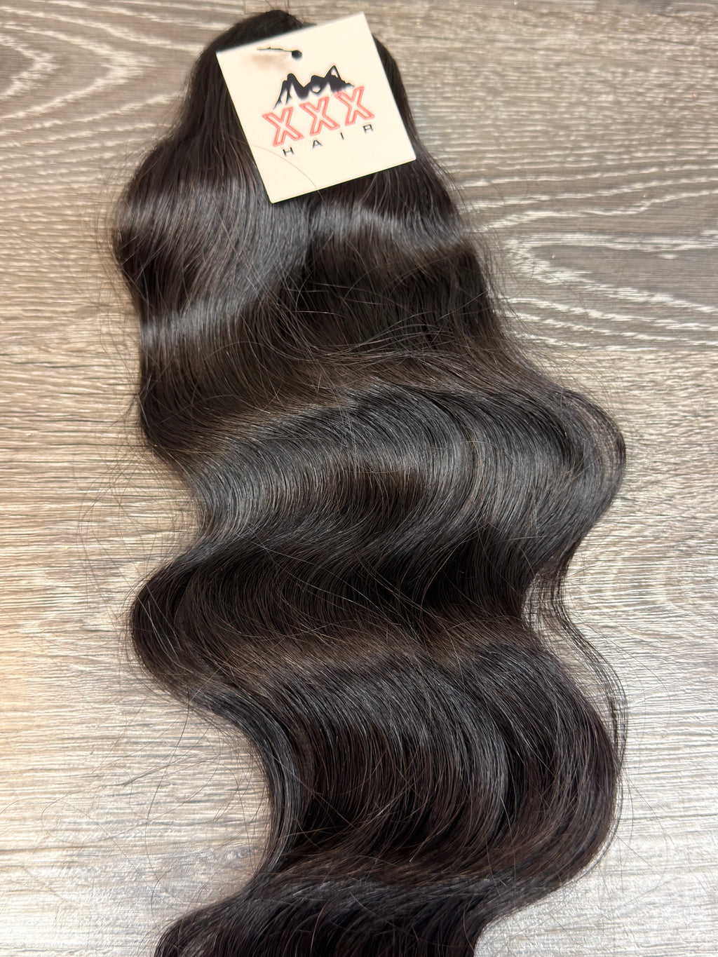 18” Raw Cambodian Wavy Human Hair Bundle