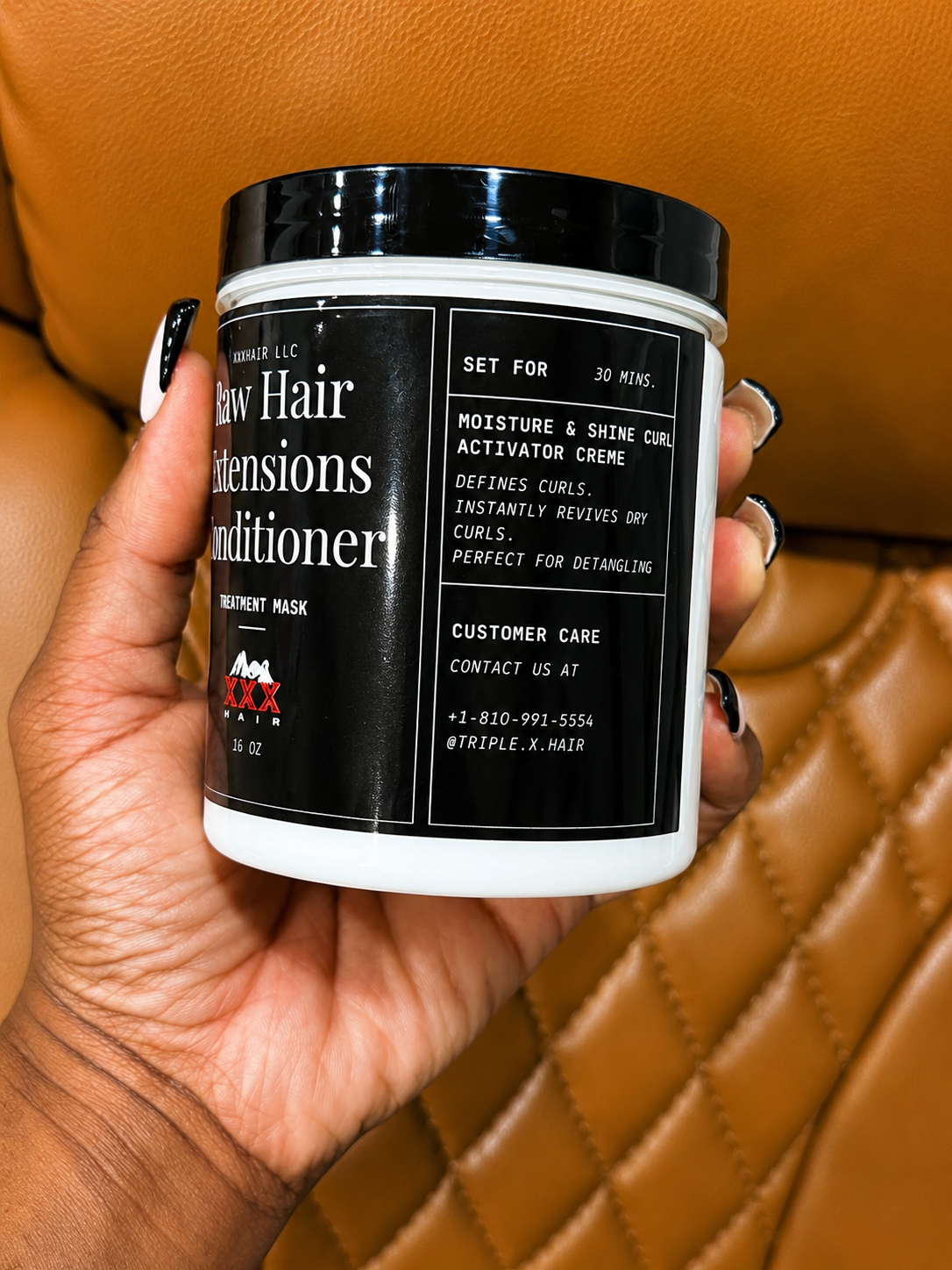 XXXHAIR Raw Hair Extensions Conditioner Treatment Mask
