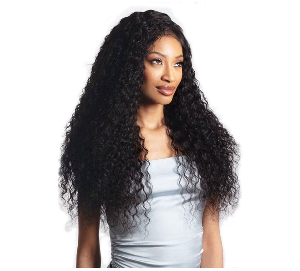 Shake N Go Glossy – 2x6 Wet & Wavy Deep Wave Lace Closure 12”