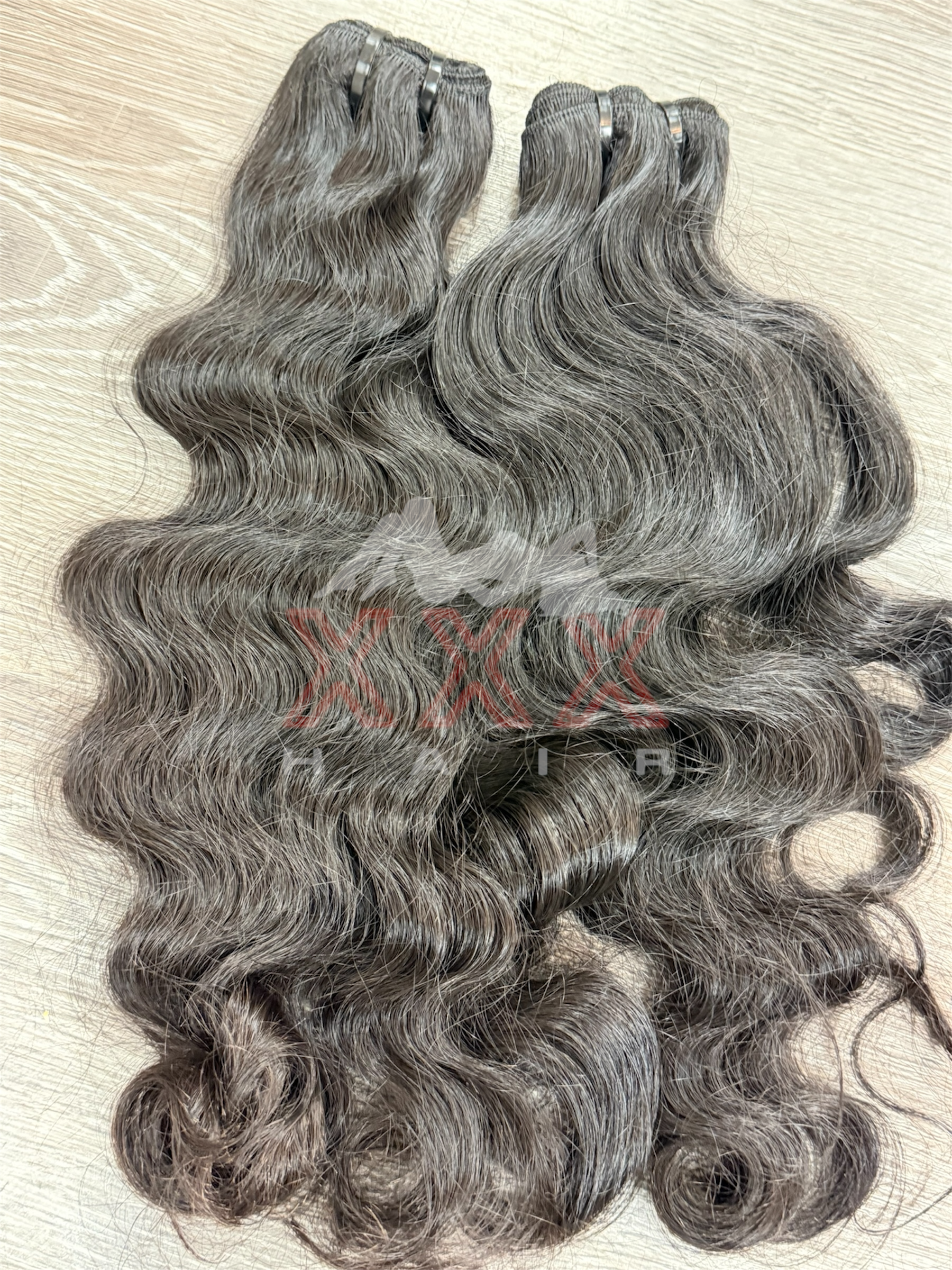 20” North Raw Indian Wavy Human Hair Bundle