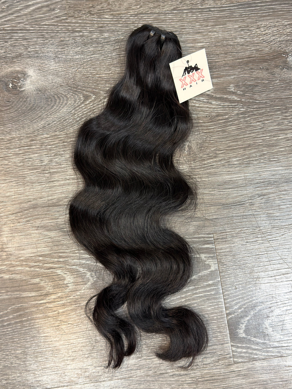 20” Raw Cambodian Wavy Human Hair Bundle