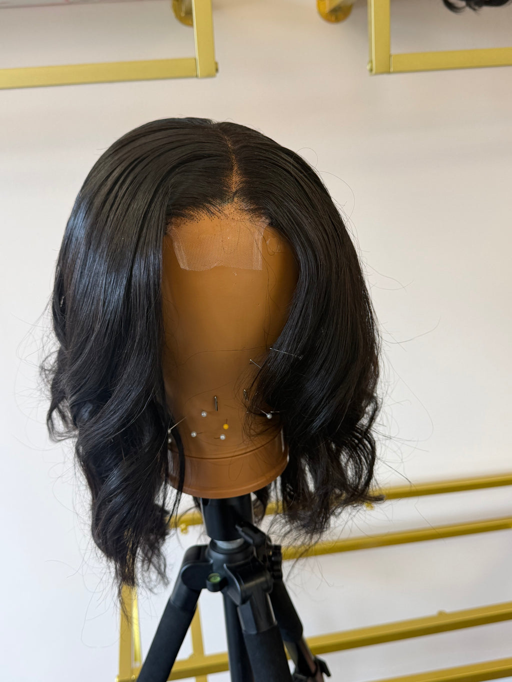 12” Straight HD 2*6 Lace Closure Brazilian Human Hair Wig