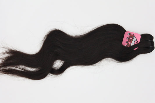 20” Raw Indian Straight Human Hair Bundle