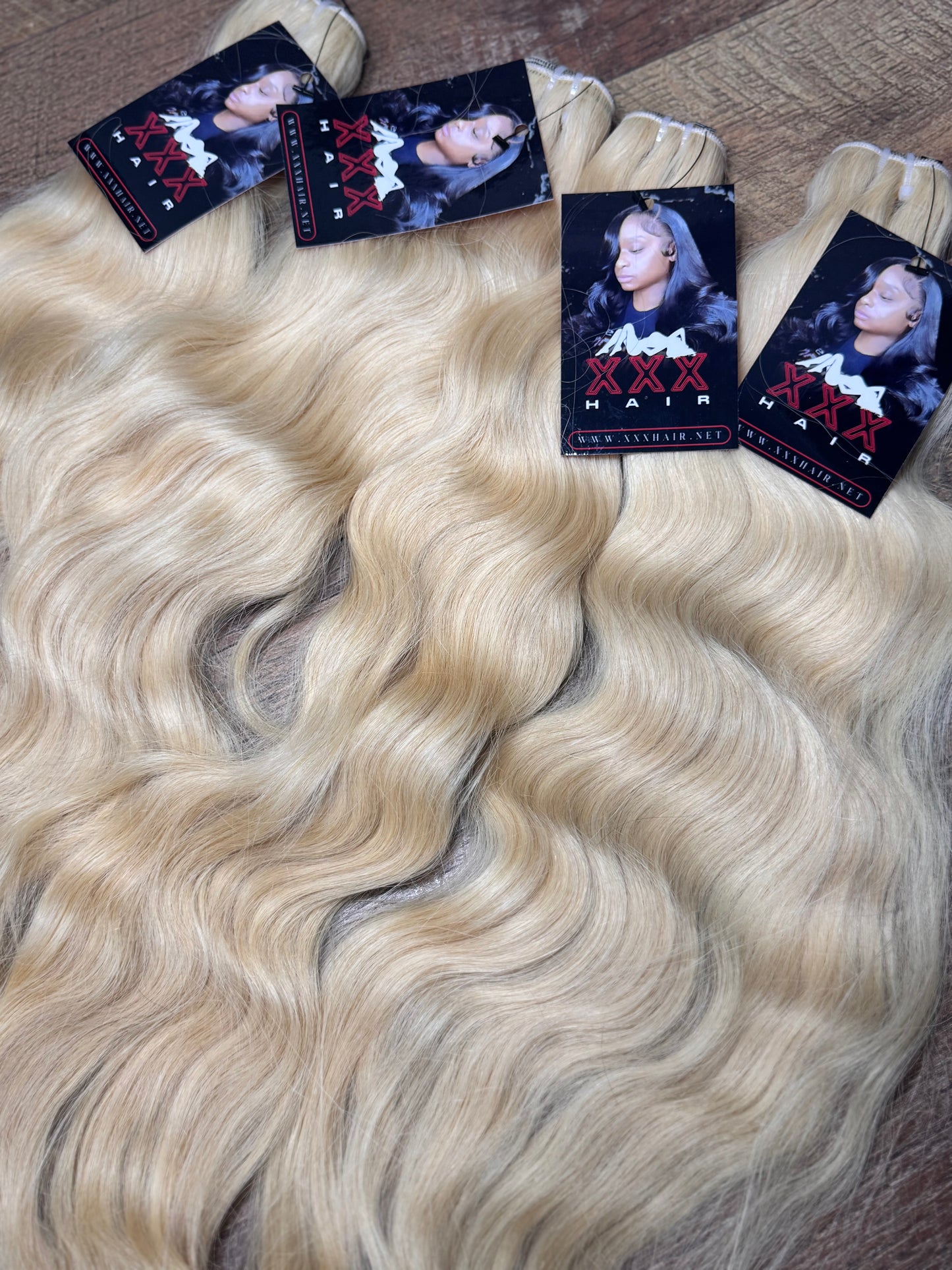 Cambodian Blonde #613 Natural Wavy Hair Bundle