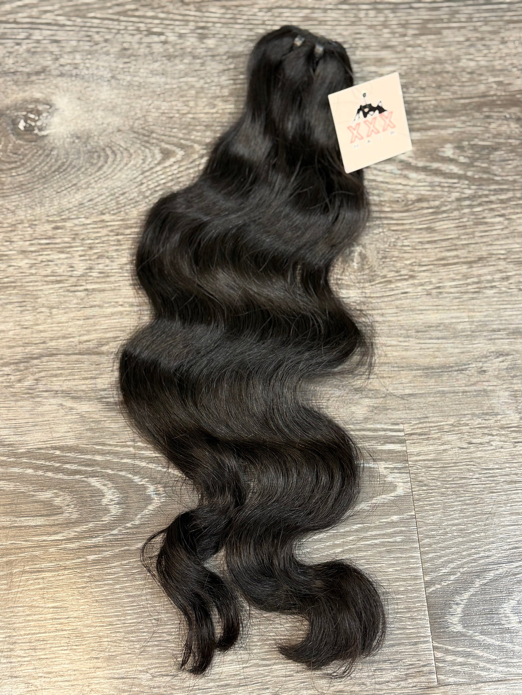 20” Raw Cambodian Wavy Human Hair Bundle