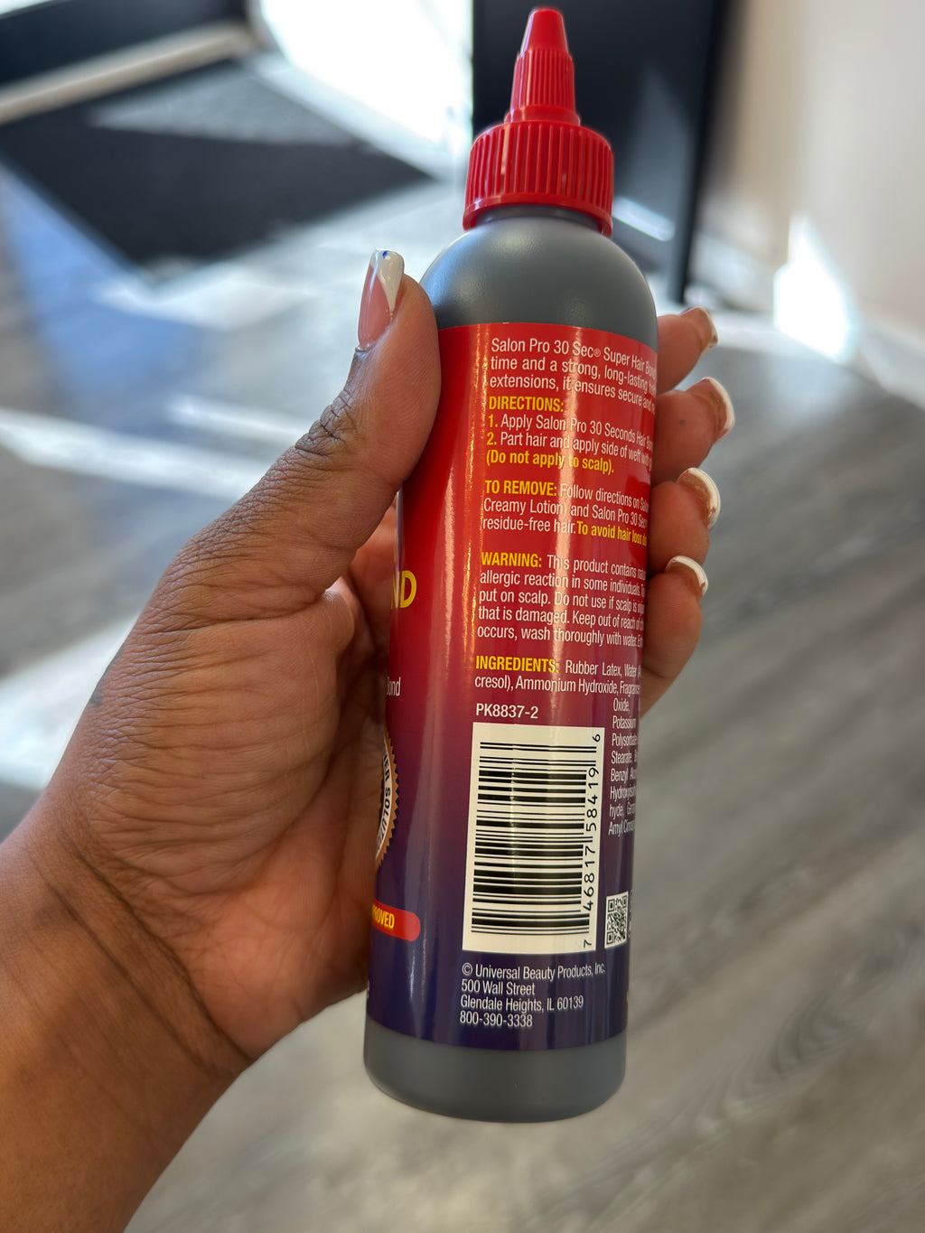 30 sec super hair bonding glue - 237mL