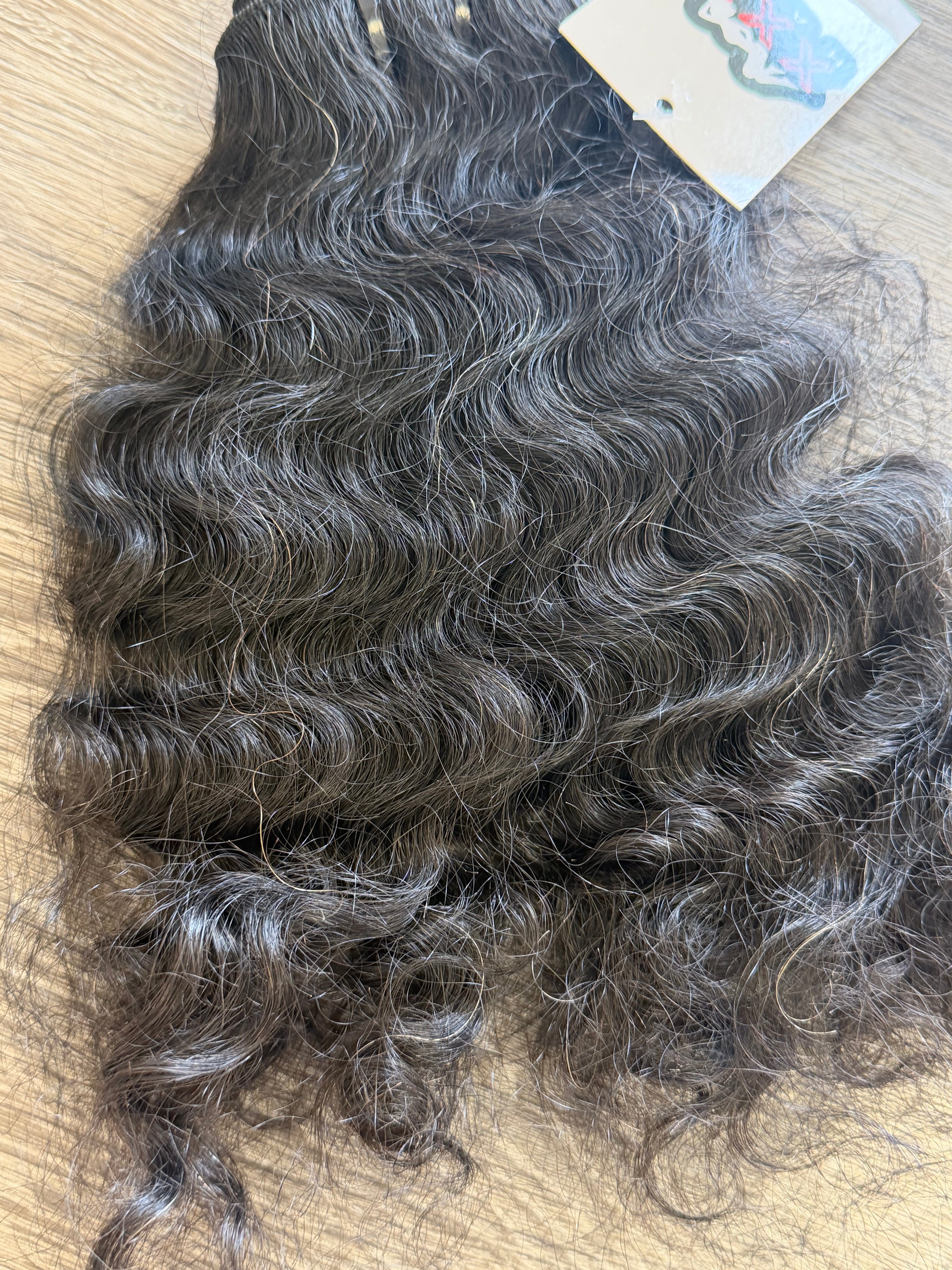 14” Raw Indian Curly Human Hair Bundle (SALE)