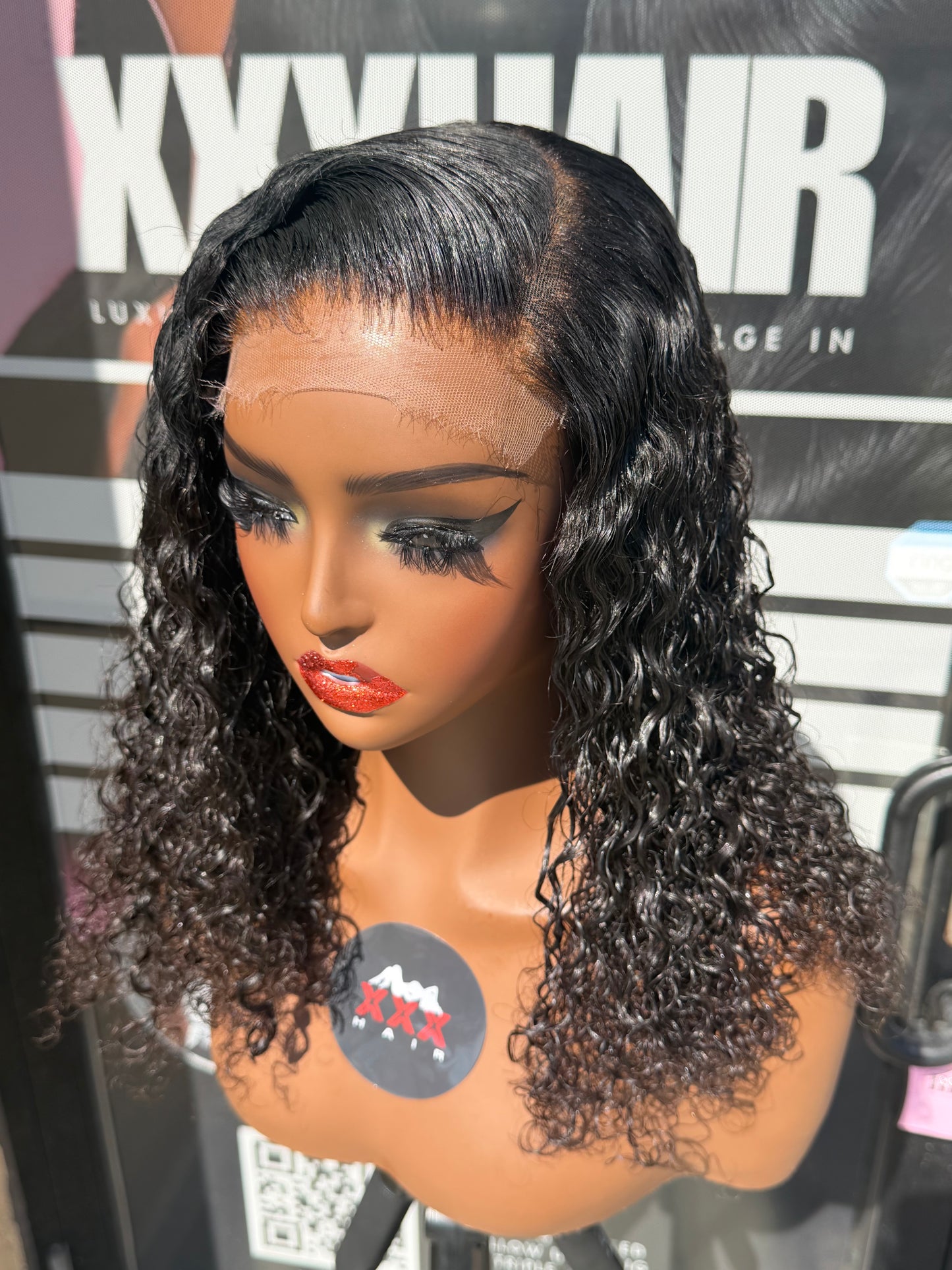 14” Raw Burmese HD 6*6 Lace Closure Wig