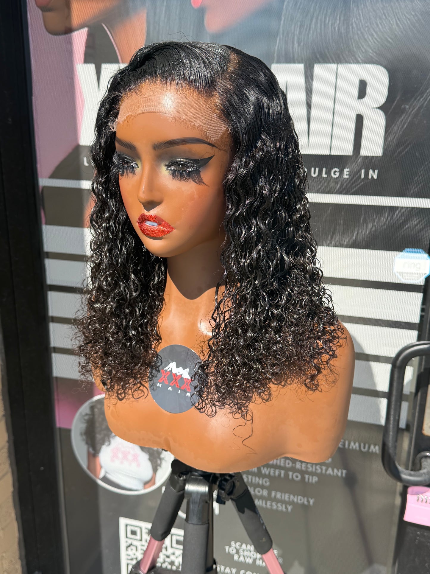 14” Raw Burmese HD 6*6 Lace Closure Wig