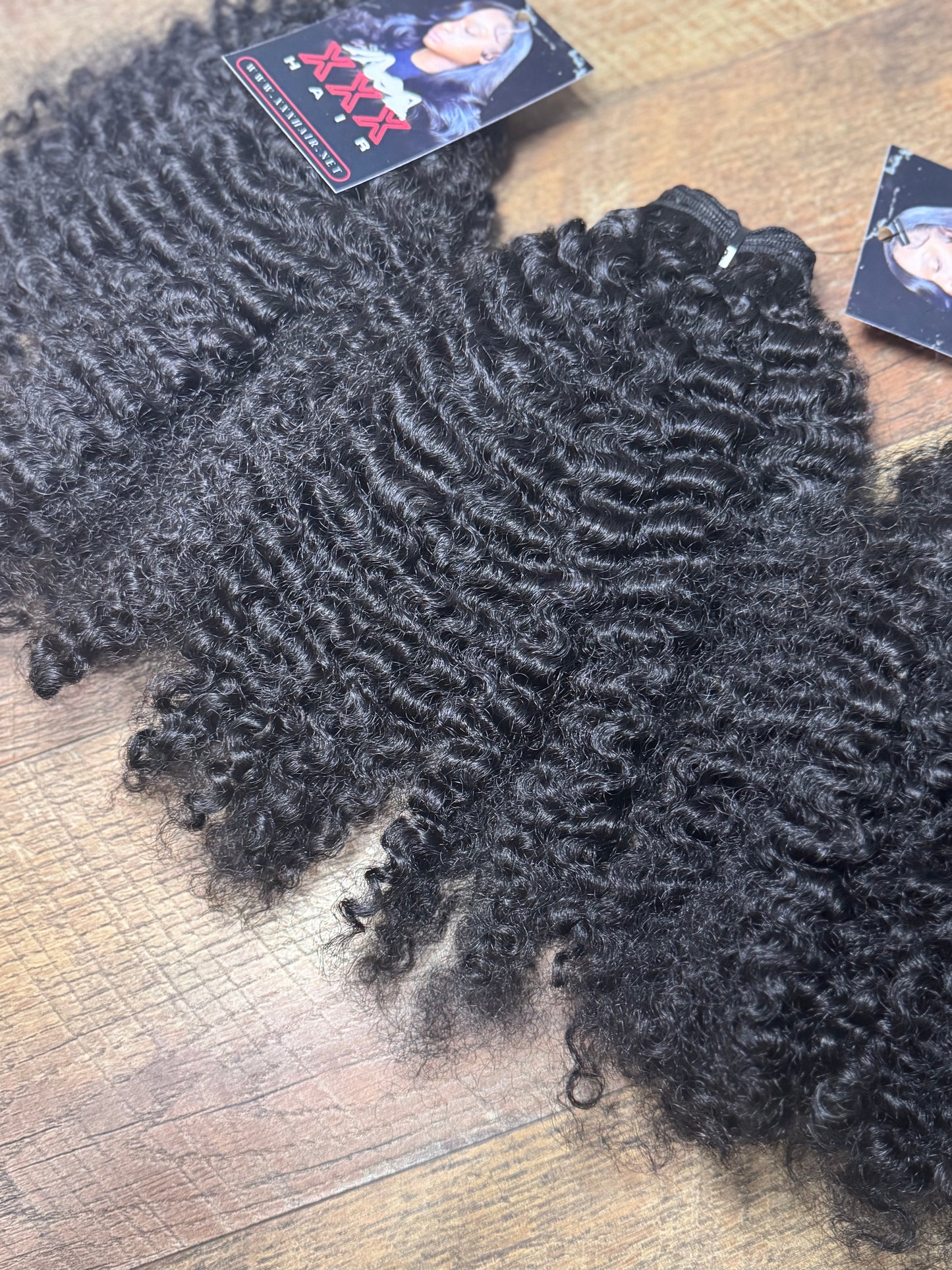 Raw Burmese Kinky Curly Hair Bundle