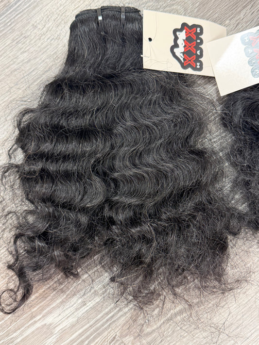 14” raw indian Curly (SALE)