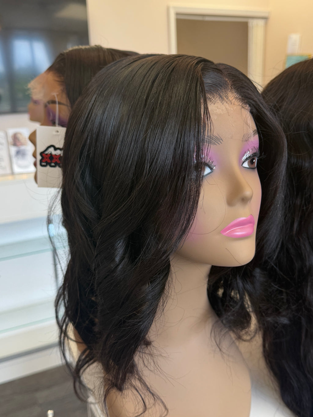 12” Straight HD 2*6 Lace Closure Brazilian Human Hair Wig