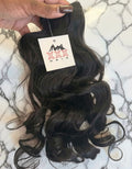 18” Temple Raw Indian Wavy Curly Human Hair Bundle