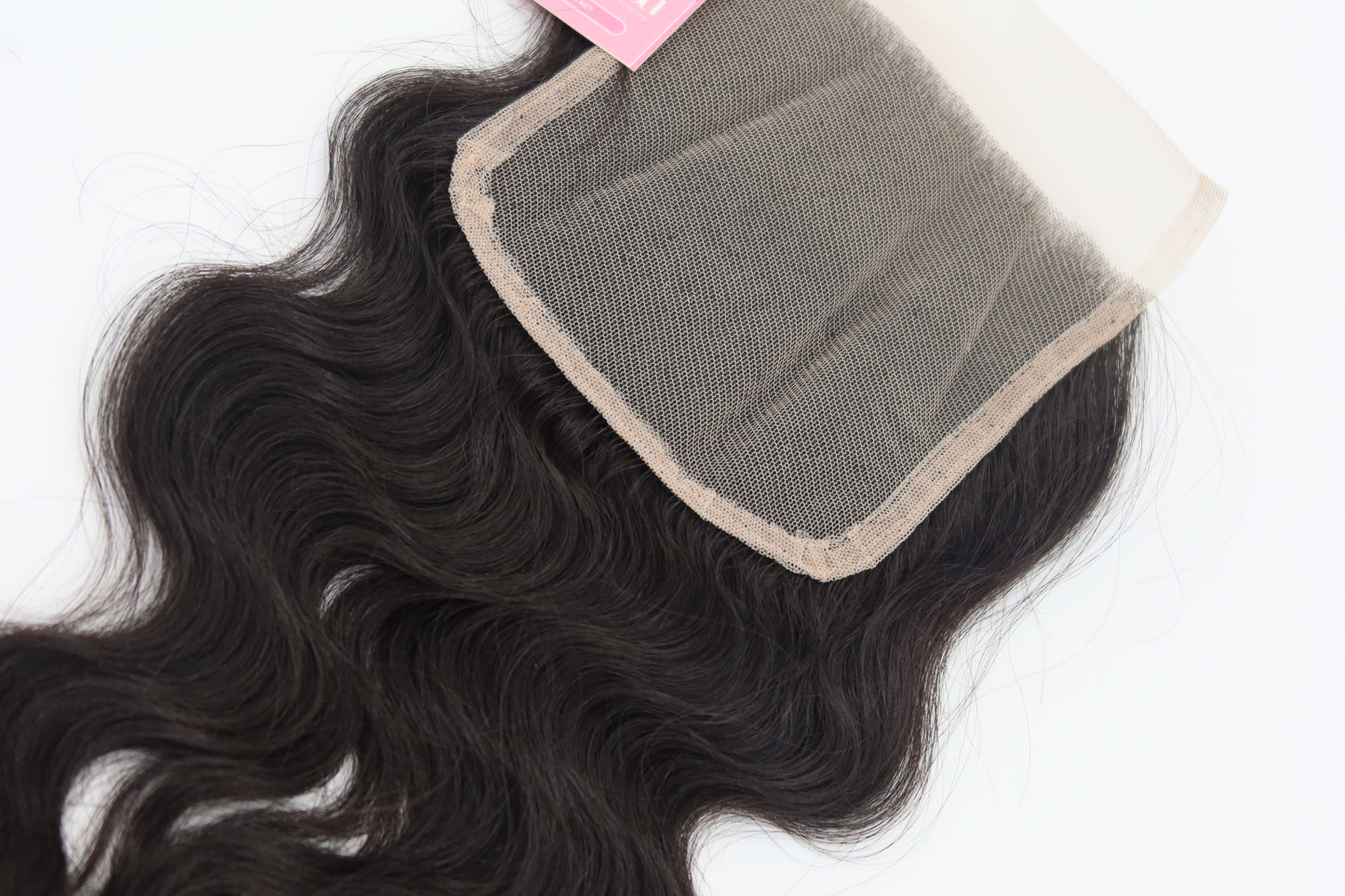 16” Raw Indian 5*5 Human Hair Lace Closure
