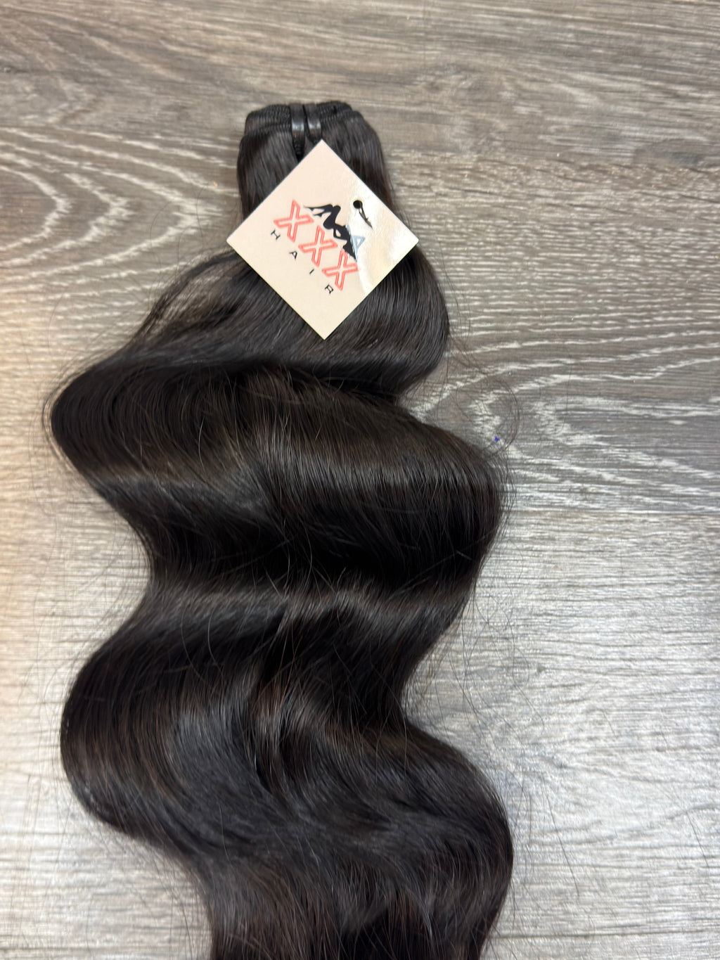 22” Raw Cambodian Wavy Human Hair Bundle