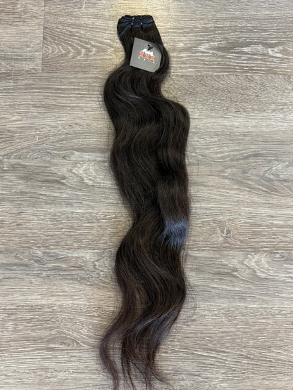 26” Raw Indian Straight Human Hair Bundle (SALE)