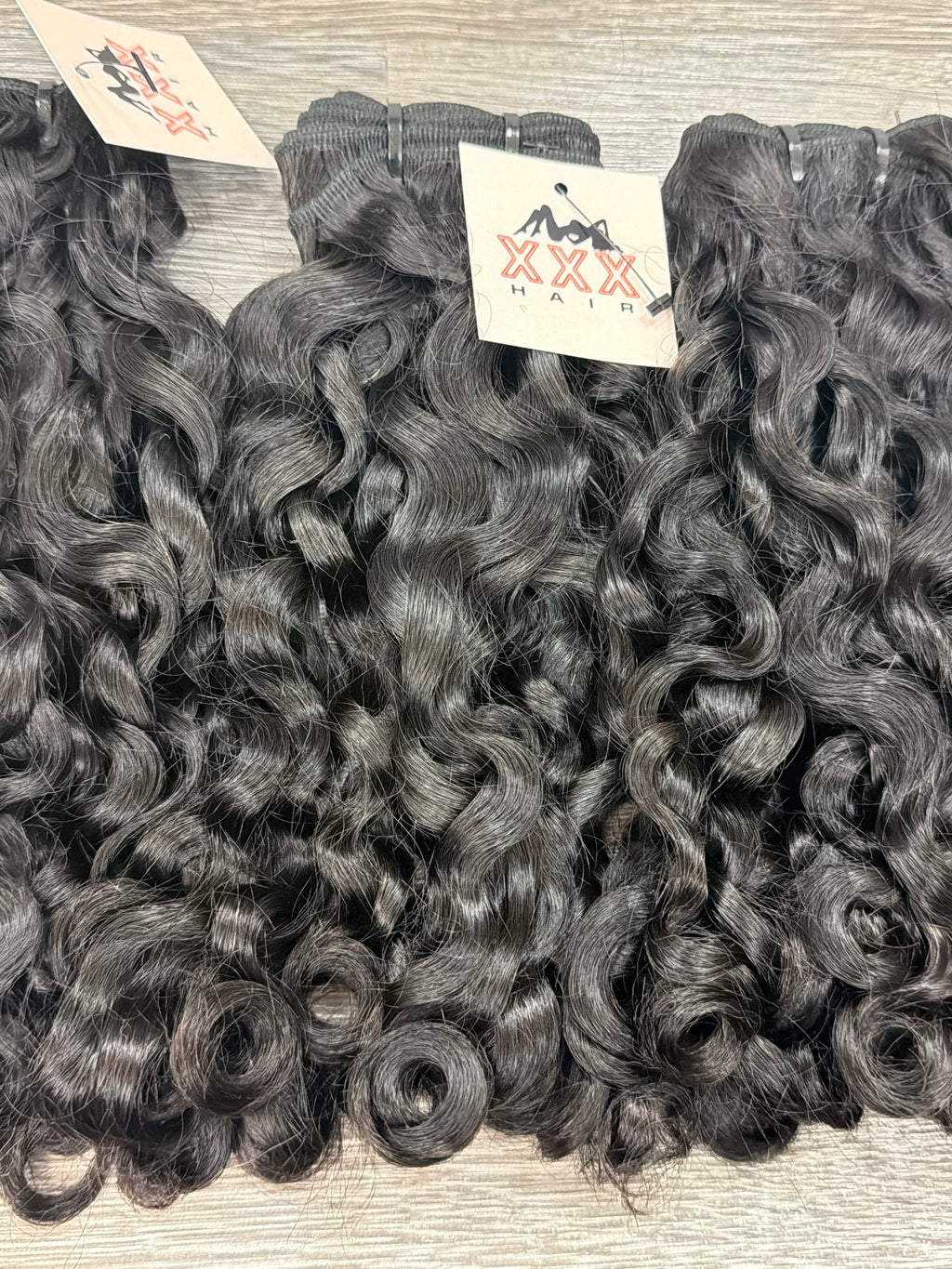3 Bundles Of Virgin Indian Curly Hair Deal 16”16”16”