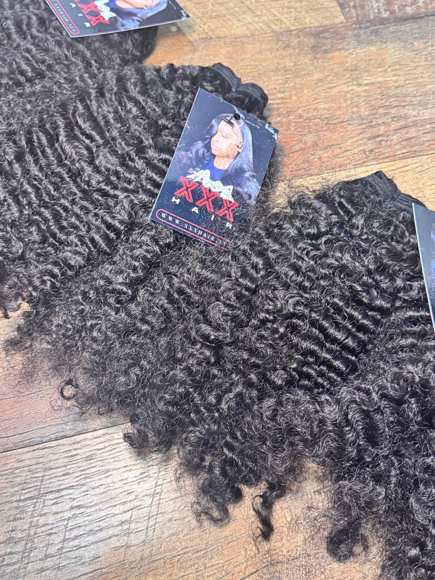 Raw Burmese Kinky Curly Hair Bundle