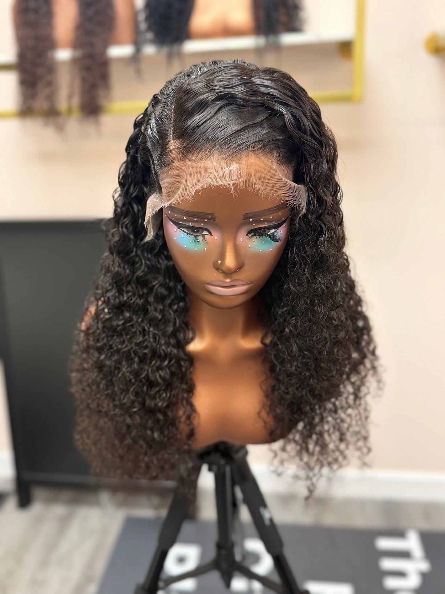 20” Raw Burmese Curly HD 13*4 Lace Frontal Wig