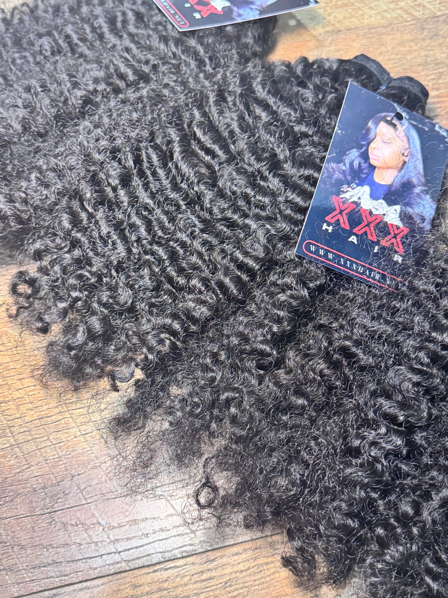 Raw Burmese Kinky Curly Hair Bundle