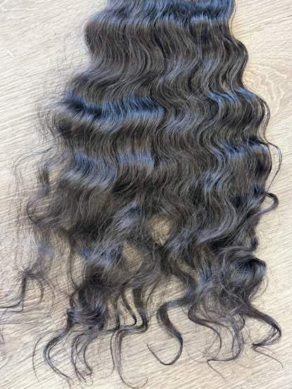 26” Raw Indian Curly Human Hair Bundle