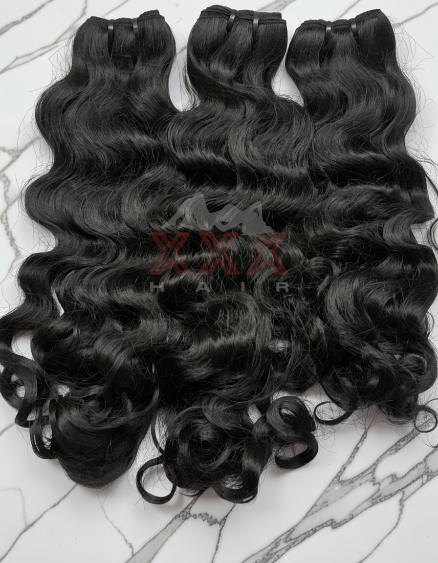 24” Raw South Indian Curly Human Hair Bundle
